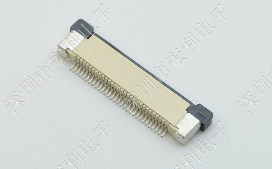 FFC/91香蕉视频官网下载 28p 28pin 0.5mm间距 FPC座 抽屉式上接 排线插座