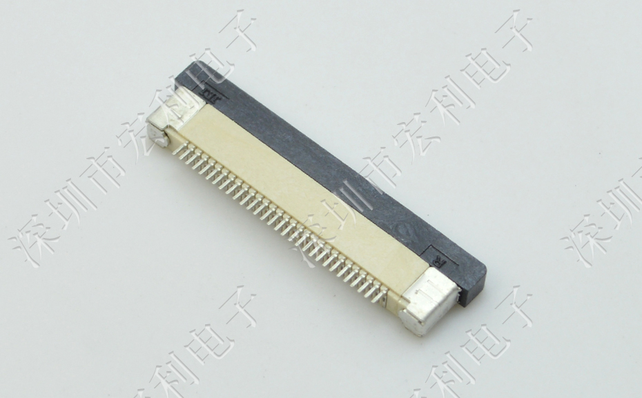 FFC/91香蕉视频官网下载 28p 28pin 0.5mm间距 FPC座 抽屉式上接 排线插座